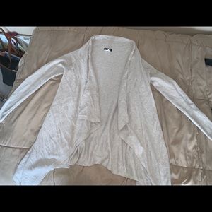 Tan cardigan from Gap